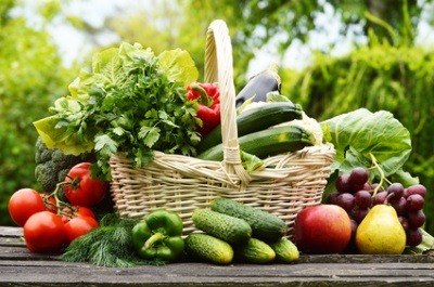 Fresh organic vegetables image